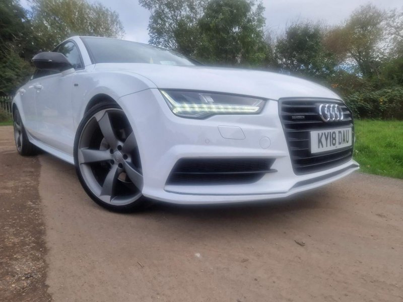 View AUDI A7 3.0 TDI V6 Black Edition Sportback S Tronic quattro Euro 6 (s/s) 5dr