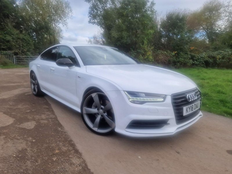 View AUDI A7 3.0 TDI V6 Black Edition Sportback S Tronic quattro Euro 6 (s/s) 5dr